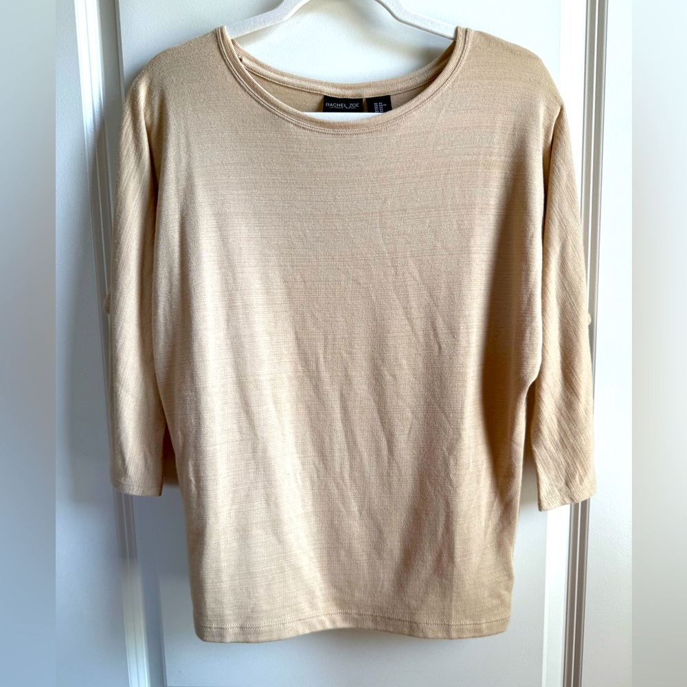 Rachel Zoe Women’s Beige Knit Top Size XS